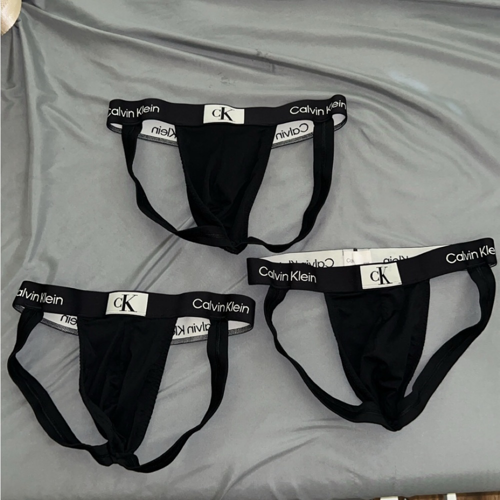 Calvin Klein Men's Black Briefs Trio